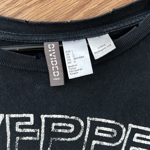 Led Zeppelin H&M T-shirt - Picture 2 of 3